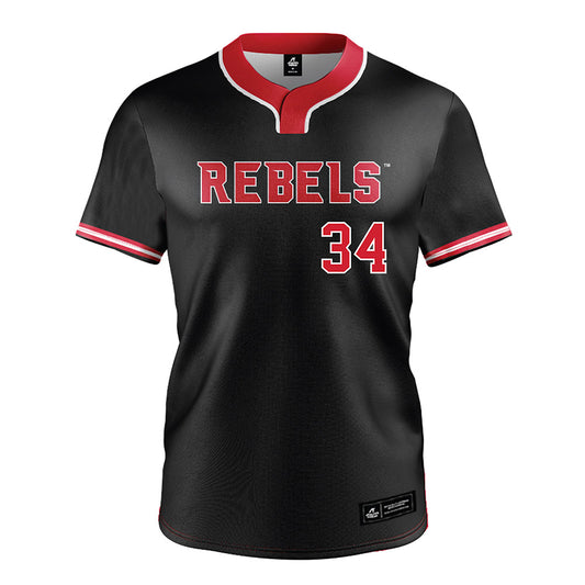 UNLV - NCAA Softball : Emma Wardlaw - Black Jersey-0