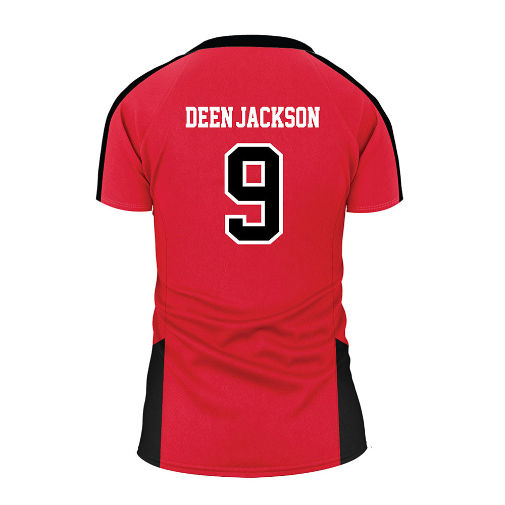 UNLV - NCAA Women's Volleyball : Rheanna Deen-Jackson - Red Volleyball Jersey-1
