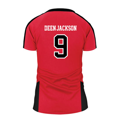UNLV - NCAA Women's Volleyball : Rheanna Deen-Jackson - Red Volleyball Jersey-1