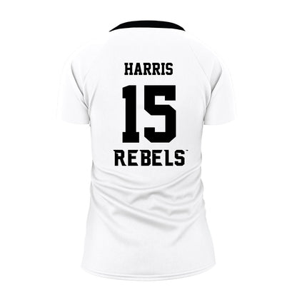 UNLV - NCAA Women's Volleyball : Jaida Harris - White Volleyball Jersey-1