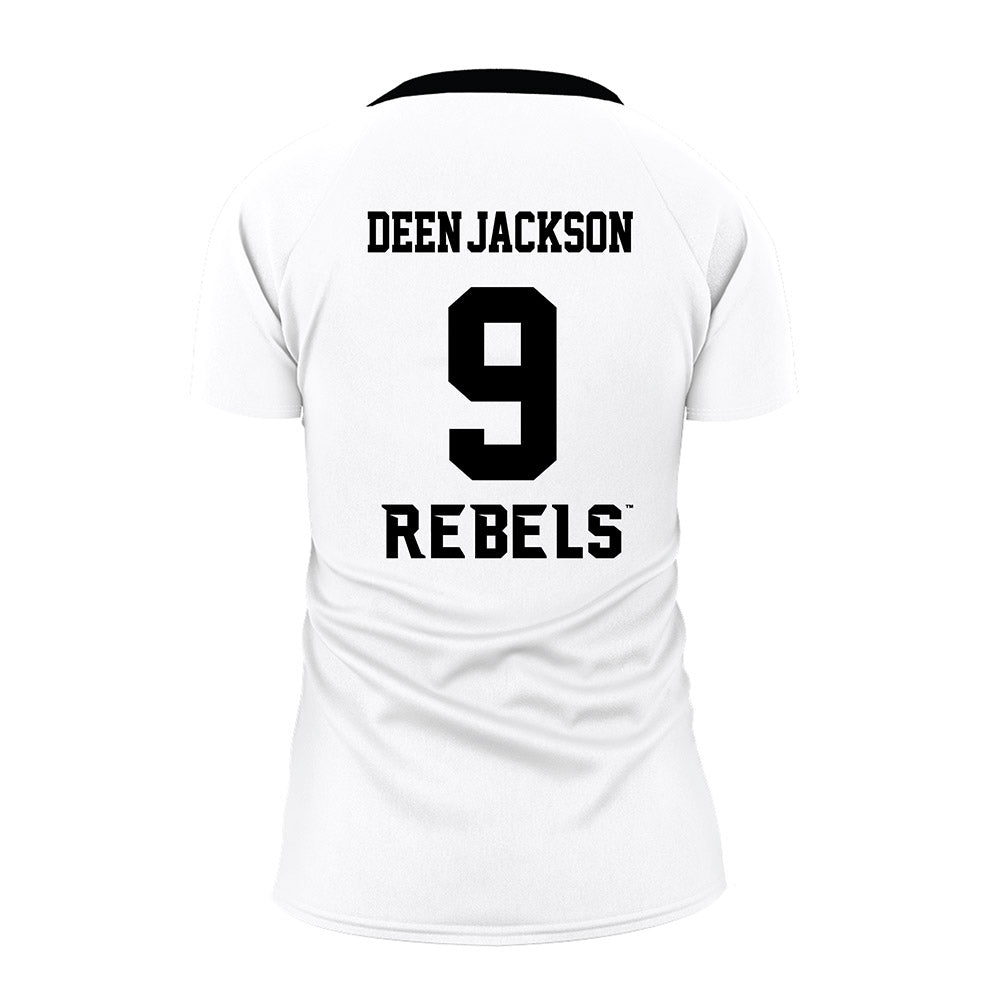 UNLV - NCAA Women's Volleyball : Rheanna Deen-Jackson - White Volleyball Jersey-1