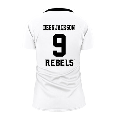 UNLV - NCAA Women's Volleyball : Rheanna Deen-Jackson - White Volleyball Jersey-1