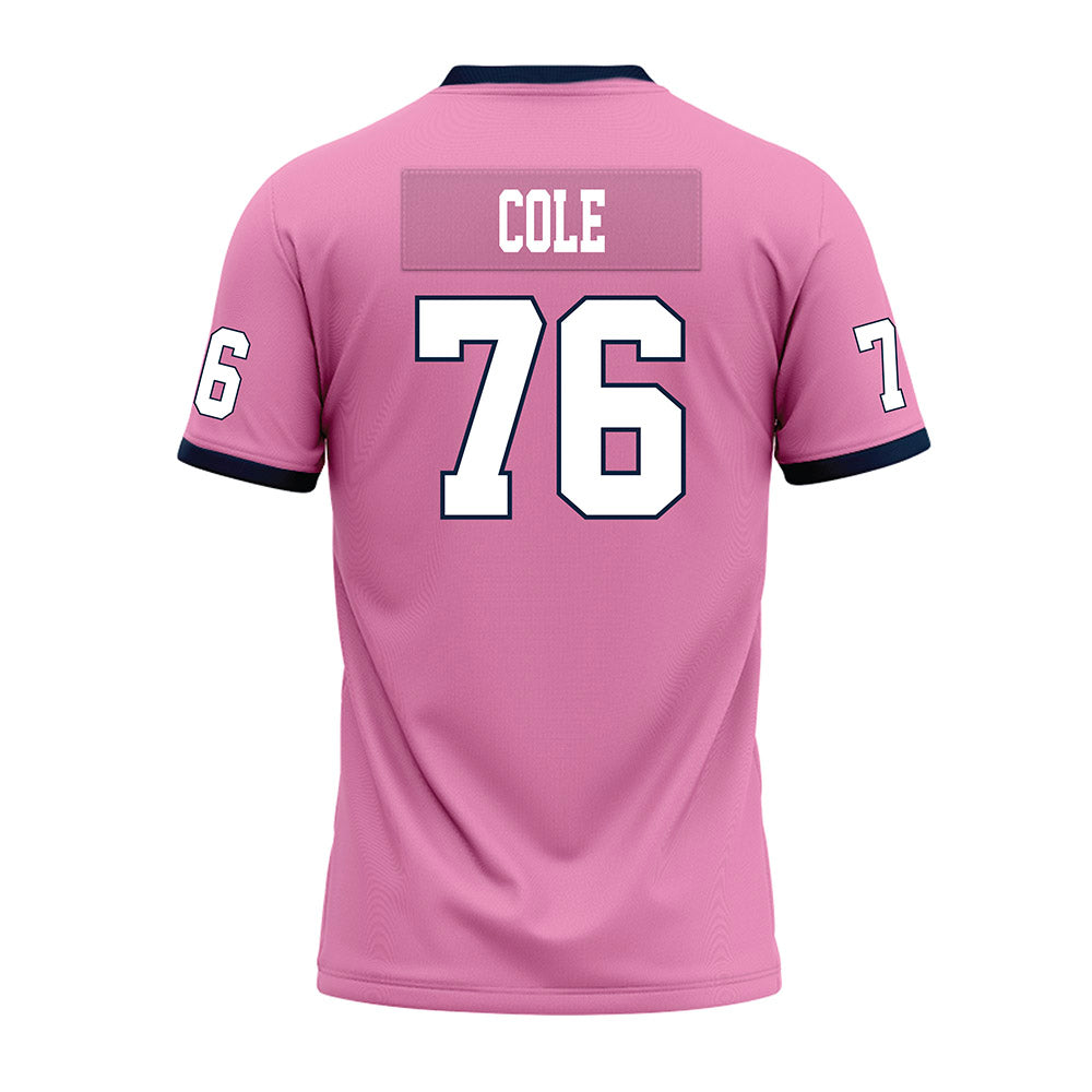 Murray State - NCAA Football : Daniel Cole - Pink Premium Football Jersey-1