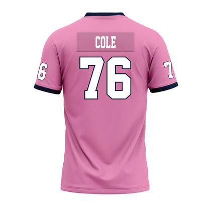 Murray State - NCAA Football : Daniel Cole - Pink Premium Football Jersey-1