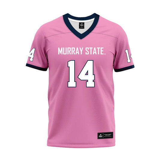 Murray State - NCAA Football : Jordan Sonnabend - Pink Premium Football Jersey-0