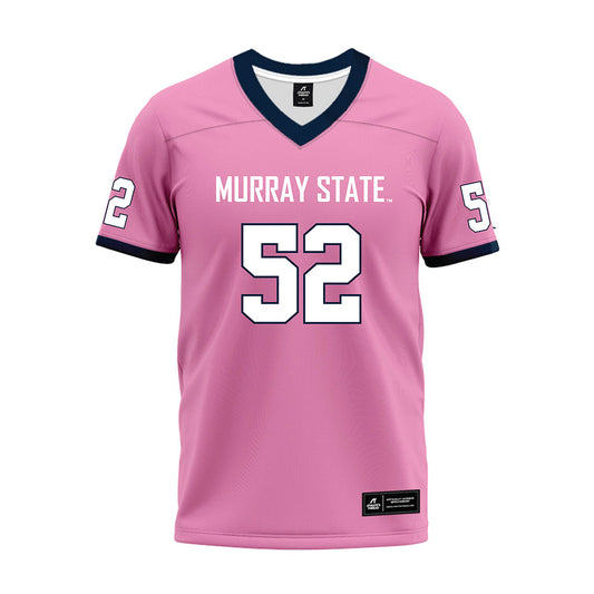Murray State - NCAA Football : Jake McConnell - Pink Premium Football Jersey-0