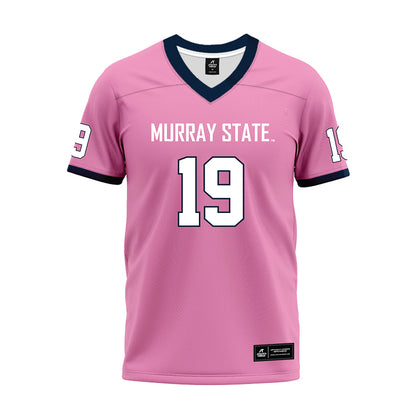 Murray State - NCAA Football : Matt Masingill - Pink Premium Football Jersey-0