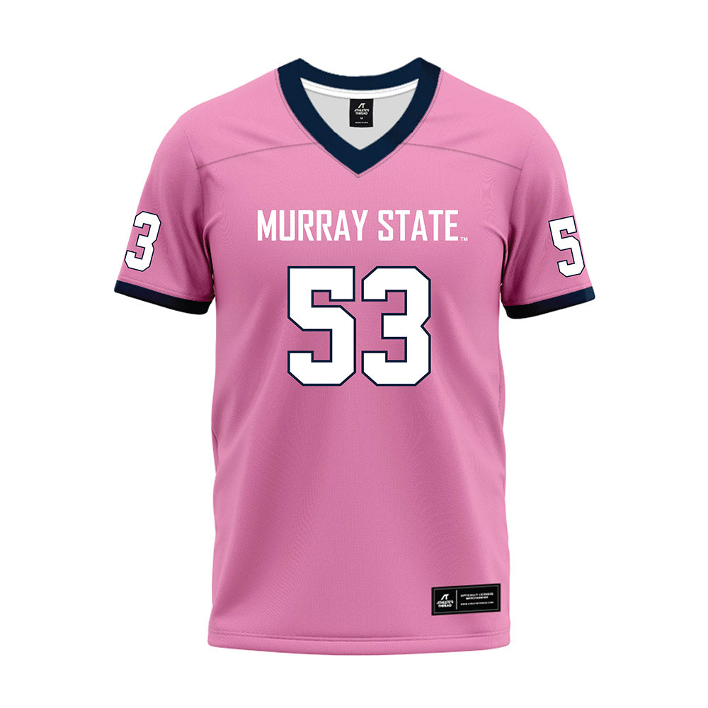 Murray State - NCAA Football : Brayden Hightower - Pink Premium Football Jersey-0