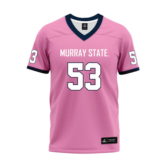 Murray State - NCAA Football : Jordan Sonnabend - Pink Premium Premium Football Jersey