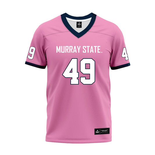 Murray State - NCAA Football : Ardin Jeanty - Pink Premium Football Jersey-0