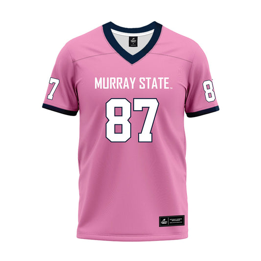 Murray State - NCAA Football : Liam McCormack - Pink Premium Football Jersey-0