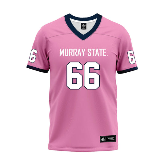 Murray State - NCAA Football : Spencer Newman - Pink Premium Football Jersey-0