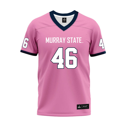 Murray State - NCAA Football : Cohen Campbell - Pink Premium Football Jersey-0