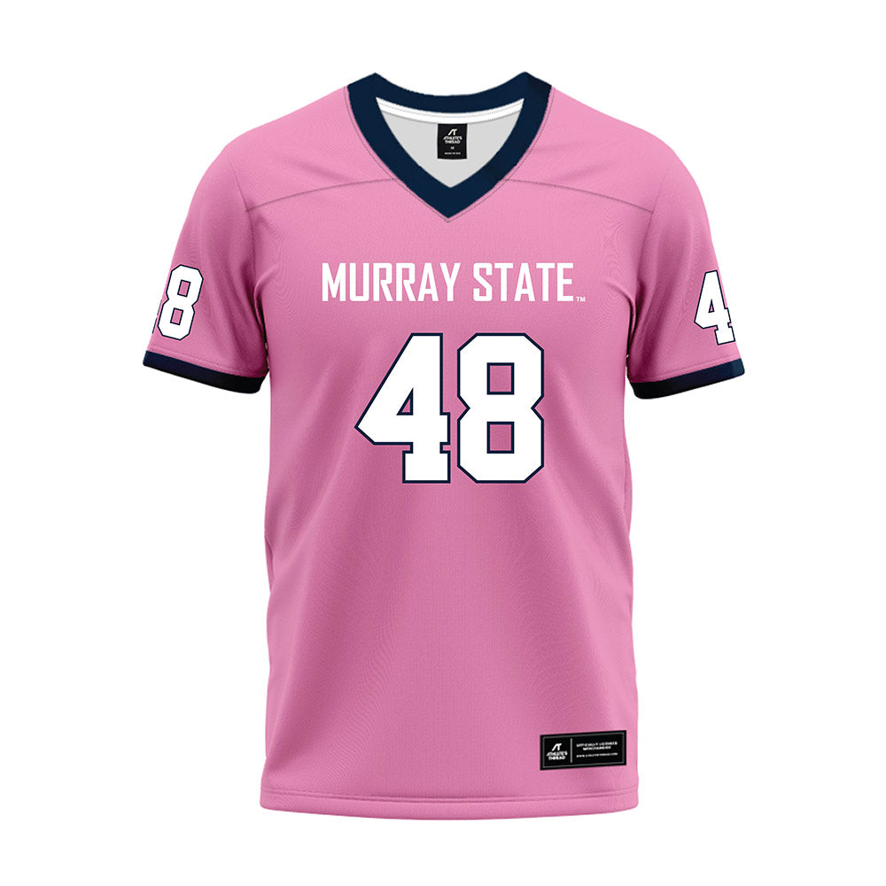 Murray State - NCAA Football : Everett Currie - Pink Premium Football Jersey-0