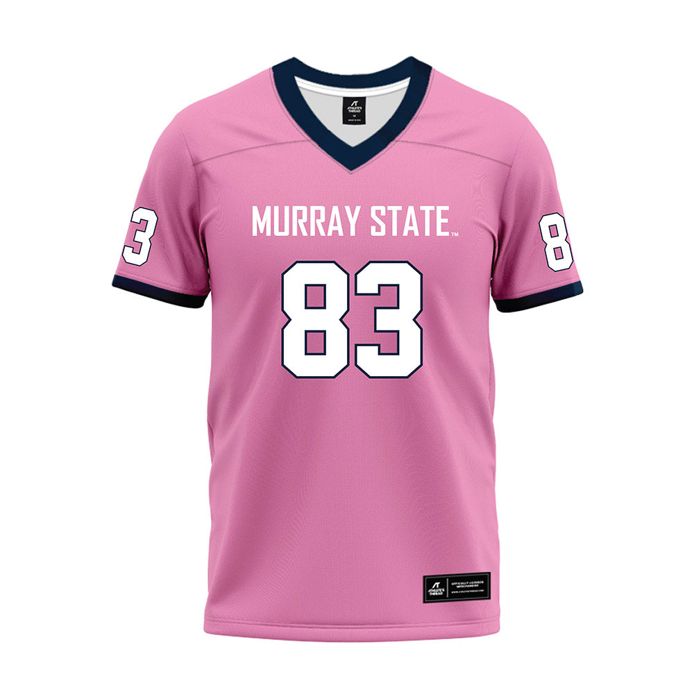 Murray State - NCAA Football : Harrison Spencer - Pink Premium Football Jersey-0