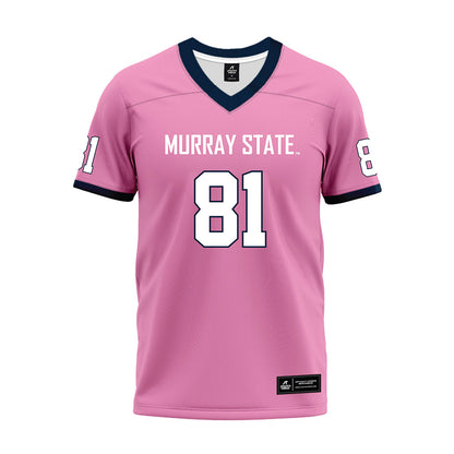 Murray State - NCAA Football : Reece Hunt - Pink Premium Football Jersey-0