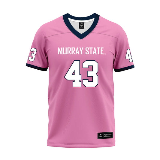 Murray State - NCAA Football : Liam Fordham - Pink Premium Football Jersey-0