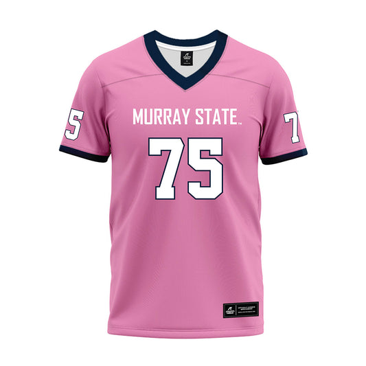 Murray State - NCAA Football : Carter Stallard - Pink Premium Football Jersey-0
