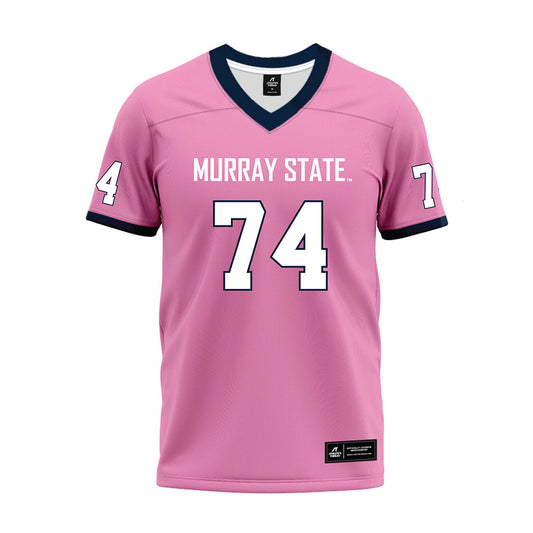 Murray State - NCAA Football : Sloan Bass - Pink Premium Football Jersey-0