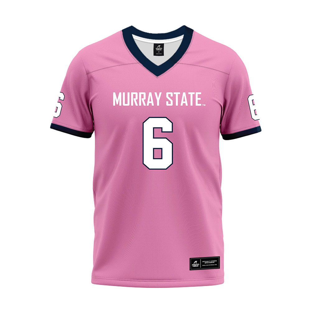 Murray State - NCAA Football : Dimitri Howard - Pink Premium Football Jersey-0