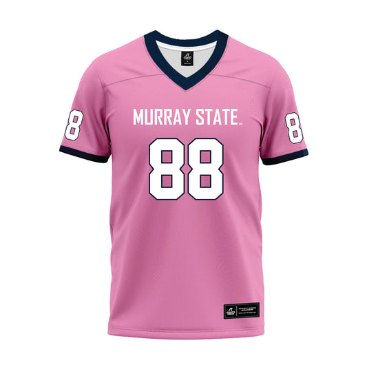 Murray State - NCAA Football : Calerbe Hermane - Pink Premium Football Jersey-0
