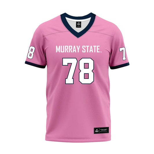 Murray State - NCAA Football : Micah Martin - Pink Premium Football Jersey-0