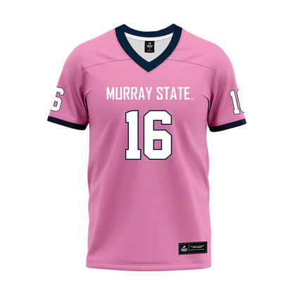 Murray State - NCAA Football : Marley McKenzie - Pink Premium Football Jersey-0