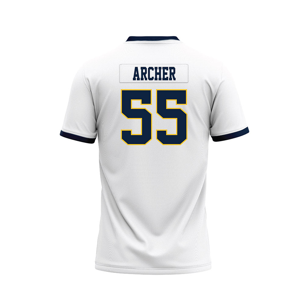 Murray State - NCAA Football : Connor Archer - White Premium Football Jersey-1