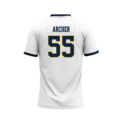 Murray State - NCAA Football : Connor Archer - White Premium Football Jersey-1
