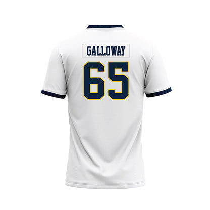 Murray State - NCAA Football : Daz Galloway - White Premium Football Jersey-1