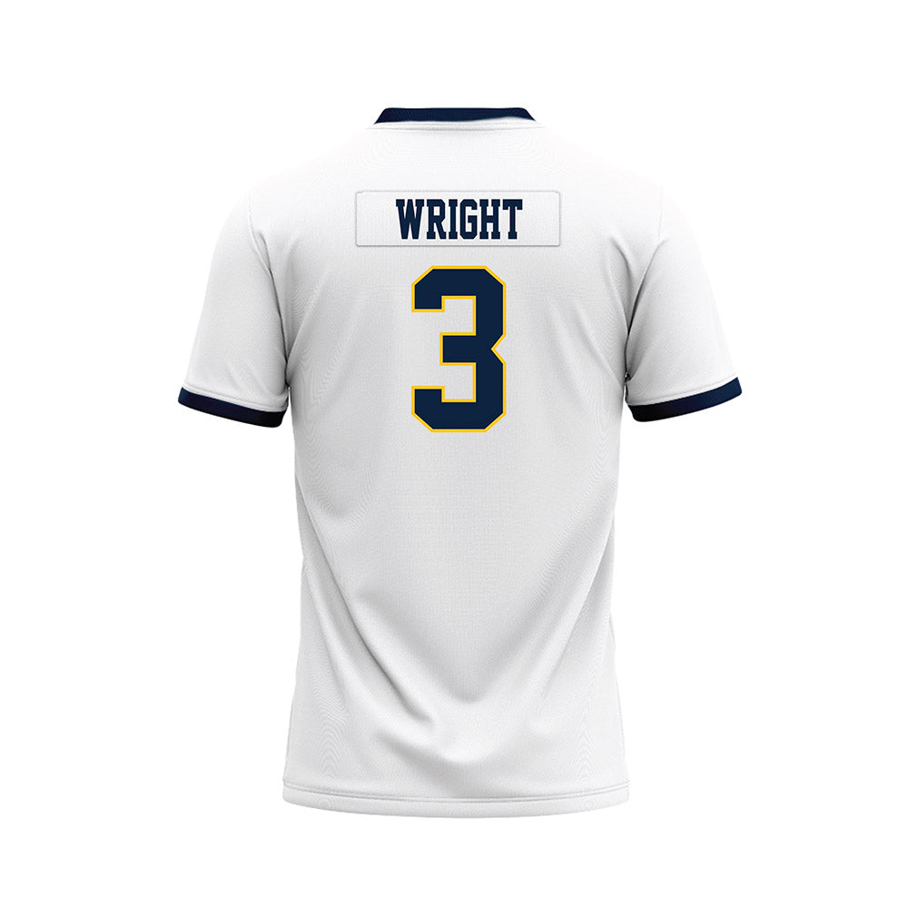 Murray State - NCAA Football : baxter wright - White Premium Football Jersey-1