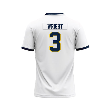 Murray State - NCAA Football : baxter wright - White Premium Football Jersey-1