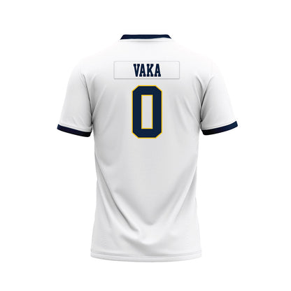 Murray State - NCAA Football : Kyle Vaka - White Premium Football Jersey-1