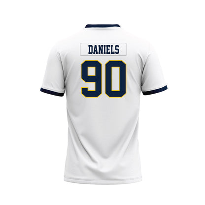 Murray State - NCAA Football : Cameron Daniels - White Premium Football Jersey-1