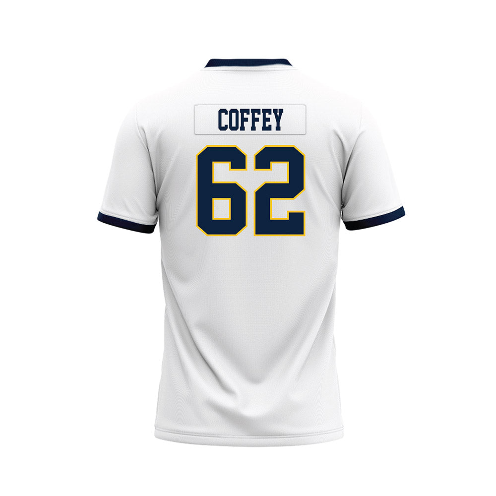 Murray State - NCAA Football : Jake Coffey - White Premium Football Jersey-1