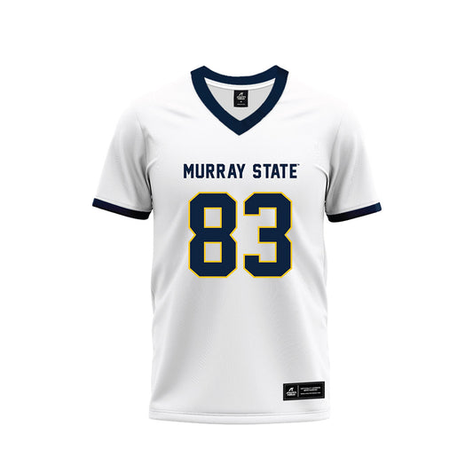 Murray State - NCAA Football : Harrison Spencer - White Premium Football Jersey-0