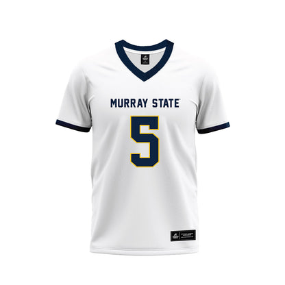 Murray State - NCAA Football : Conlee Crossno - White Premium Football Jersey-0