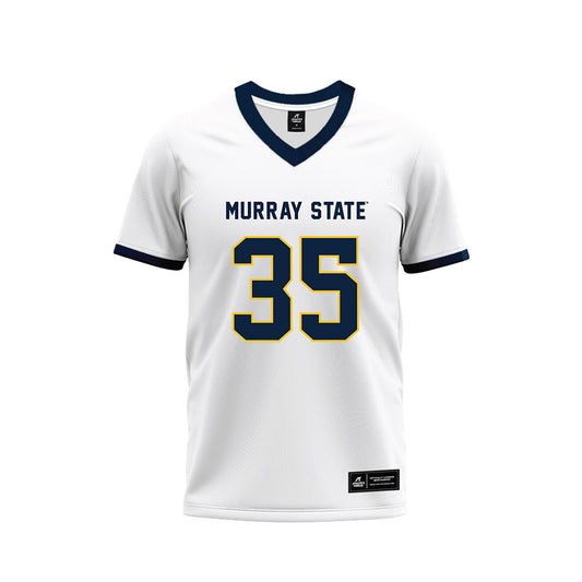 Murray State - NCAA Football : James Boone - White Premium Football Jersey-0