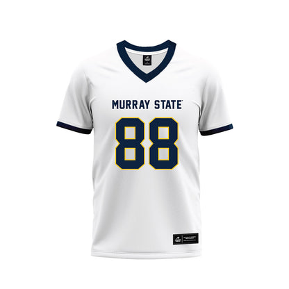 Murray State - NCAA Football : Calerbe Hermane - White Premium Football Jersey-0