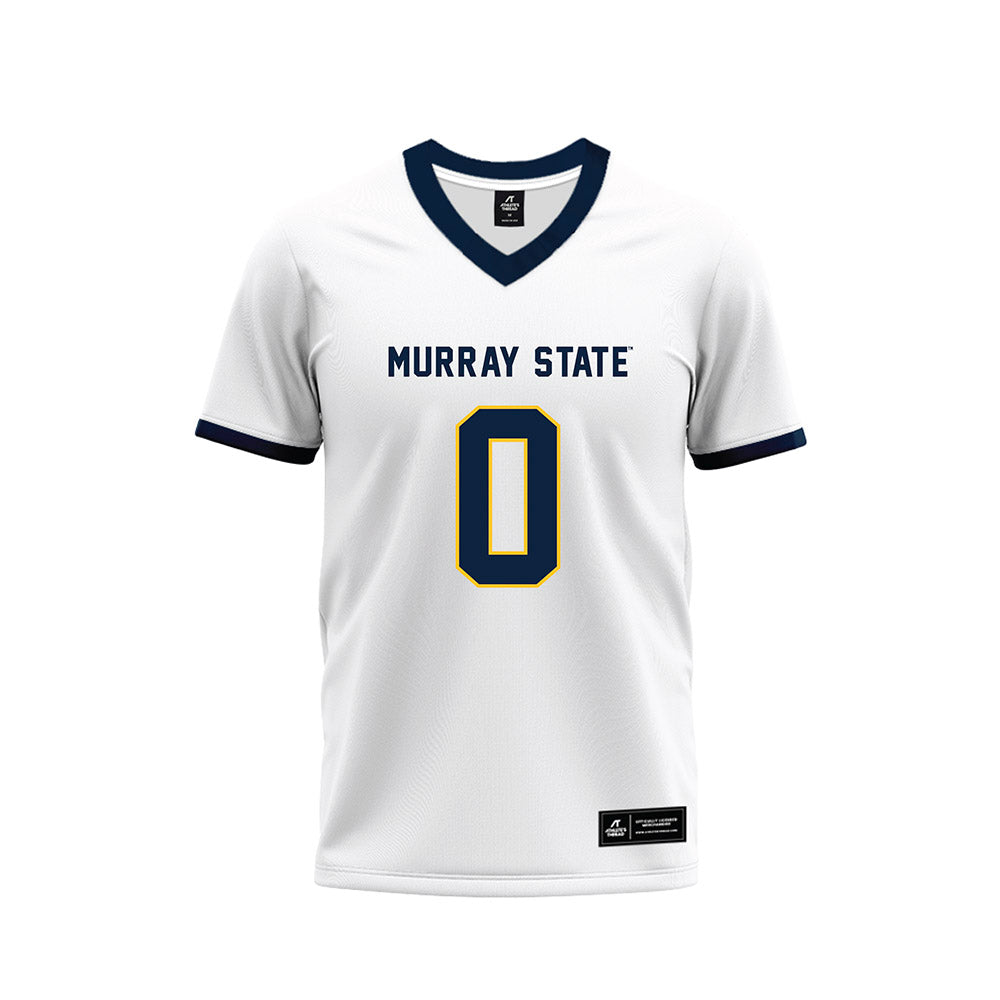 Murray State - NCAA Football : Kyle Vaka - White Premium Football Jersey-0