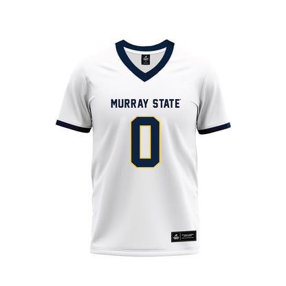 Murray State - NCAA Football : Kyle Vaka - White Premium Football Jersey-0