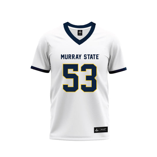 Murray State - NCAA Football : Brayden Hightower - White Premium Football Jersey-0
