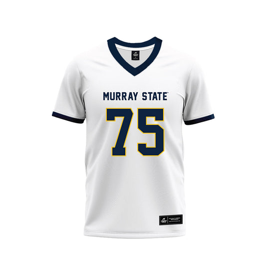 Murray State - NCAA Football : Carter Stallard - White Premium Football Jersey-0