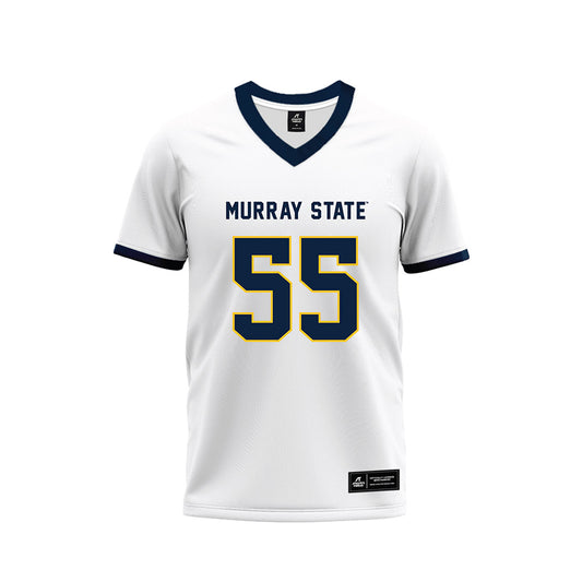 Murray State - NCAA Football : Kynjrick Boyd - White Premium Football Jersey-0