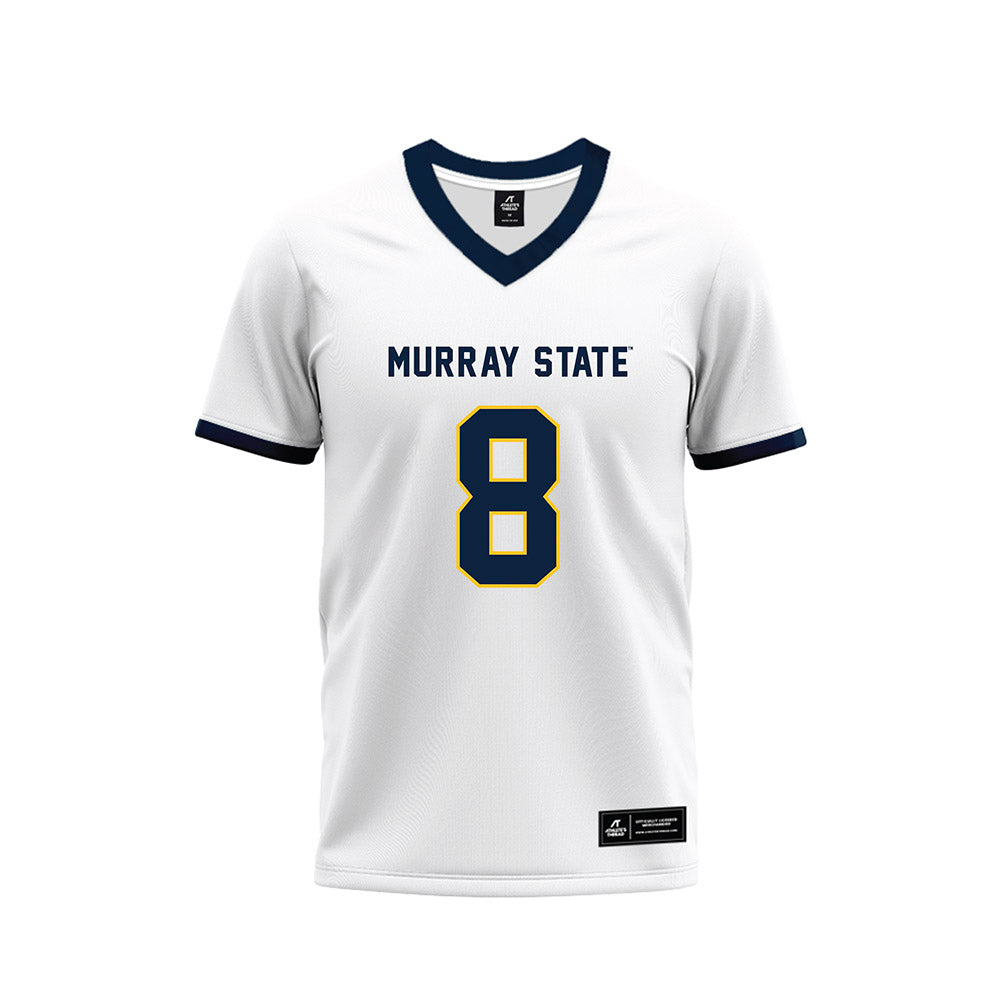 Murray State - NCAA Football : Jalen Richmond - White Premium Football Jersey-0
