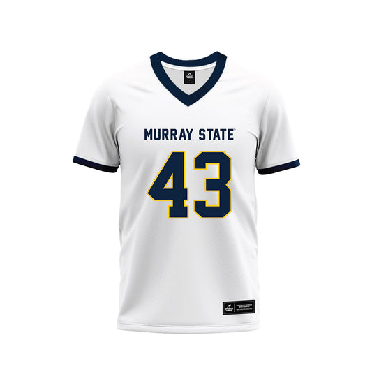 Murray State - NCAA Football : Liam Fordham - White Premium Football Jersey-0