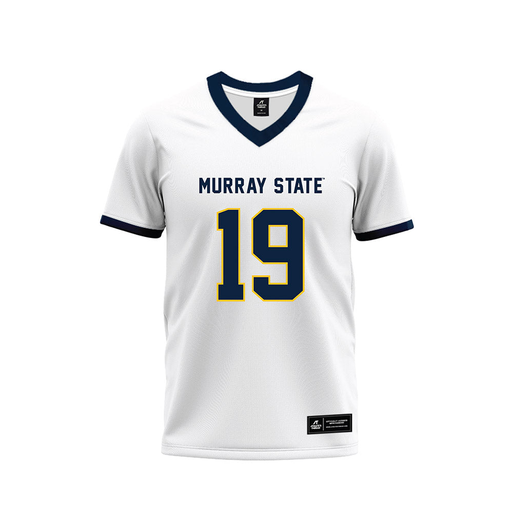 Murray State - NCAA Football : Matt Masingill - White Premium Football Jersey-0
