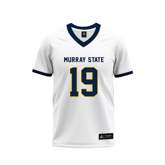 Murray State - NCAA Football : Matt Masingill - White Premium Football Jersey-0