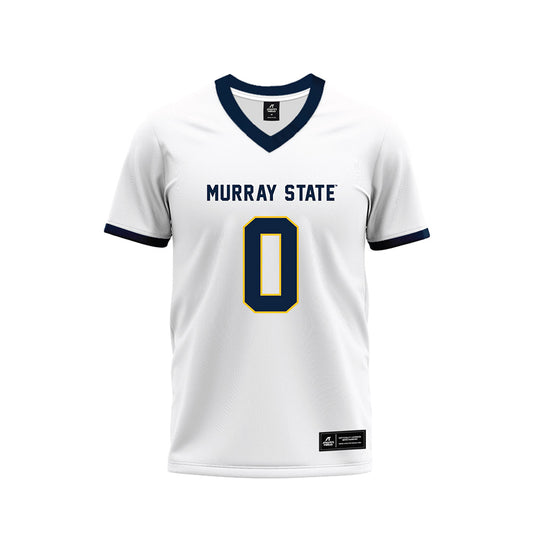 Murray State - NCAA Football : Jarard Mosely - White Premium Football Jersey-0