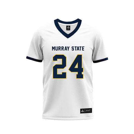 Murray State - NCAA Football : Steven Jones - White Premium Football Jersey-0